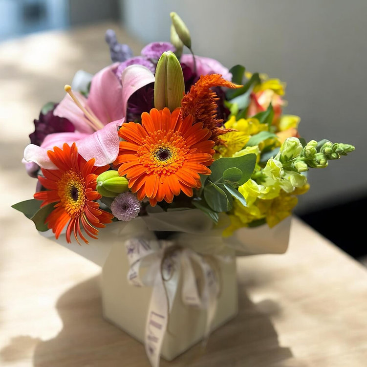 Vibrant Box Arrangement